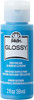 6 Pack - FolkArt Glossy Paint 2oz-Poolside - 11-11826 - 028995118265