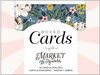 American Crafts A2 Cards W/Envelopes (4.375"X5.75") 40/Box-Maggie Holmes Market Square MH003704 - 718813910170