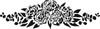 Crafter's Workshop Rustic Sign Template 16.5"X6"-Peony Spray - TCW16X6X-2400