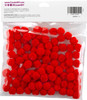 CousinDIY Pom-Poms .5" 100/Pkg-Red - 5A002F8L-00777