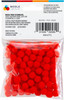 CousinDIY Pom-Poms 10mm 100/Pkg-Red - 5A002F8Q-772