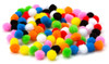 CousinDIY Pom-Poms 10mm 100/Pkg-Multi POM40000-793