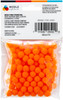 CousinDIY Pom-Poms 10mm 100/Pkg-Orange - 5A002F6N-775