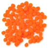 CousinDIY Pom-Poms 10mm 100/Pkg-Orange - 5A002F6N-775