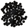 CousinDIY Pom-Poms .5" 100/Pkg-Black - A50026NQ-00805 CousinDIY Pom-Poms .5" 100/Pkg-Black - A50026NQ-00805