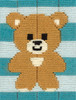 Vervaco Longstitch Embroidery Kit 5"X6.4"-Little Bear V0172112 - 5400946021629