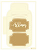 P13 Light Chipboard Album Base 6"X8"-Jar - P13CHI52 P13 Light Chipboard Album Base 6"X8"-Jar - P13CHI52