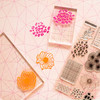 3 Pack Amy Tan Brave & Bold Acrylic Stamps 10/PkgAT002116