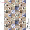 3 Pack - Dress My Craft Transfer Me Sheet A4-Tiles Art - DMCD3852