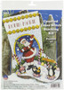 Design Works Counted Cross Stitch Stocking Kit 17" Long-Candy Land Santa (14 Count) DW6854 - 021465068541