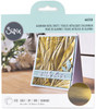 2 Pack Sizzix Surfacez Aluminum Metal Sheets 6"X6" 10/Pkg-Gold 665258 - 630454271154