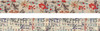 2 Pack Idea-Ology Linen Tape 1"X3yd 2/Pkg-Floral TH94139