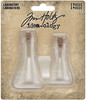 2 Pack - Idea-Ology Small Corked Glass Flasks 2/Pkg-Laboratory 2" To 2.375" - TH94144 - 040861941449