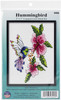 Design Works Counted Cross Stitch Kit 5"X7"-Hummingbird (14 Count) DW3456 - 021465034560