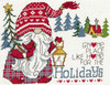 Imaginating Counted Cross Stitch Kit 8"X6"-Gnome Place Like Home (14 Count) - I3289 Imaginating Counted Cross Stitch Kit 8"X6"-Gnome Place Like Home (14 Count) - I3289