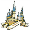 Camelot Dotz Diamond Art Kit 8.7"X8.7"-Harry Potter Hogwarts Fun 23800210 - 678361999051