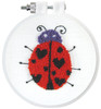 Design Works Punch Needle Kit 3.5" Round-Lady Bug - DW231