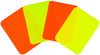 6 Pack Singer Iron-On Patches 3.75"X5" 4/Pkg-Neon Green & Neon Orange 00102