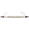 6 Pack - ZIG Memory System Calligraphy Dual-Tip Marker-Pure Black - MS3400-010 - 4901427928693