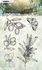 Studio Light Jenine's Mindful Art New Awakening Clear Stamp-NR. 19, Olive Branches NATAMP19