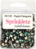 6 Pack Buttons Galore Sprinkletz Embellishments 12g-Playful Penguins BNK-126 - 840934006408