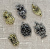 3 Pack Jewelry Made By Me Charms 6/Pkg-Owls 22190120