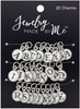 3 Pack Jewelry Made By Me Charms 26/Pkg-Alphabet 22190108 - 842702146651