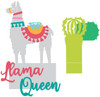 i-crafter Dies-Box Pops, Llama Queen Add-On I222167