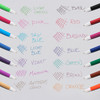 Pentel GlideWrite Ballpoint Pens 1.0mm 14/Pkg-Assorted Colors 10BP14M1 - 072512281772