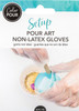3 Pack - American Crafts Color Pour Non-Latex Gloves 8/Pkg- - 349615 - 718813496155