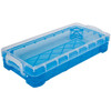 4 Pack Storage Studios Super Stacker Pencil Box-1.6"X4"X8.5" Assorted Colors 34365 - 091141343651