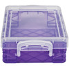 6 Pack Storage Studios Super Stacker Crayon/Chalk Box-1.6"X3.5"X4.8" Assorted Colors 61612