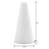 48 Pack - FloraCraft CraftFoM Cone Bulk Pack-2.75"X6" - C63W