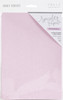 Craft Perfect Handcrafted Embossed Cotton Papers A4 5/Pkg-Marshmallow Pink SPA4-9891 - 818569028911
