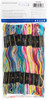 3 Pack - Coats & Clark 6-Strand Embroidery Floss Pack 24/Pkg-Tie Dye - C11V2410