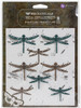 2 Pack Finnabair Mechanicals Metal Embellishments-Scrapyard Dragonflies, 8/Pkg 968526 - 655350968526