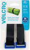 6 Pack VELCRO(R) Brand Elastic Cinch Strap 15"X1" 2/Pkg-Black 30094 - 075967300944