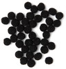 12 Pack CousinDIY Pom-Poms 5mm 40/Pkg-Black POM5MM-00807