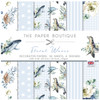 The Paper Boutique Paper Pad 8"X8" 36/Pkg-Floral Waves, 6 Designs PB1554 - 5052201160750