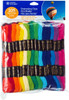 Coats & Clark 6-Strand Embroidery Floss Jumbo Pack 105/Pkg-Rainbow C11JV02 - 073650060847