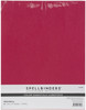 Spellbinders Color Essentials Cardstock 8.5"X11" 10/Pkg-Wild Berry SPCS-003 - 812062031584