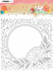 Studio Light Say It With Flowers Cutting & Embossing Folder-Nr.12 EMBCD12