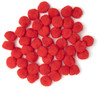 6 Pack - CousinDIY Pom-Poms .75" Inch 45/Pkg-Red - 5A002F7D-00794