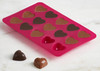 2 Pack Trudeau Silicone Chocolate Mold 2/Pkg-Heart 09916001