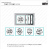 Lawn Fawn Clear Stamps 4"X6"-Magic Messages LF2508 - 789554573474