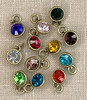 Jewelry Made By Me Charms 12/Pkg-Birthstones - 22190113 Jewelry Made By Me Charms 12/Pkg-Birthstones - 22190113