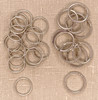 Jewelry Made By Me Large Split Rings 25/Pkg-Silver 22190219