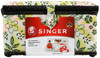 Singer Large Sewing Basket Kit 127pcs-Nature's Floral 07205 - 075691072056