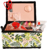 Singer Large Sewing Basket Kit 127pcs-Nature's Floral 07205