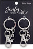 Jewelry Made By Me Key Ring 2/Pkg-Silver - 22190190 - 842702146927 Jewelry Made By Me Key Ring 2/Pkg-Silver - 22190190 - 842702146927